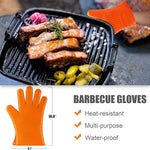 26Pcs Grilling Accessories Kit for Men Women, Stainless Steel Heavy Duty BBQ Tools with Glove and Corkscrew, Grill Utensils Set