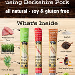 Craft Pork Snack Stick Collection (60 Sticks Total)