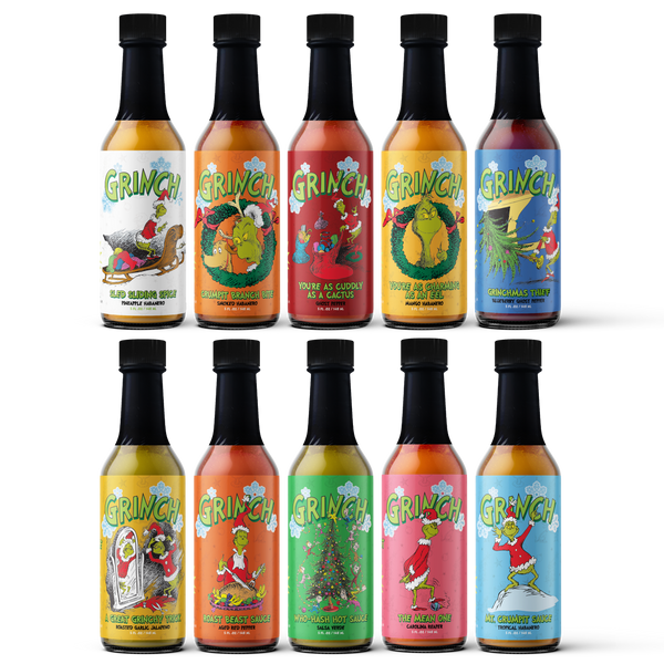 Grinch Hot Sauce 10-Pack