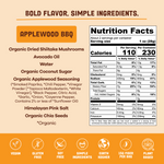 Applewood BBQ Mushroom Jerky
