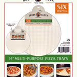 14" MULTI-USE PIZZA TRAY 6 pack