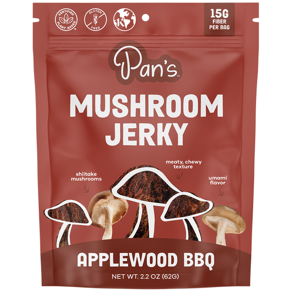 Applewood BBQ Mushroom Jerky