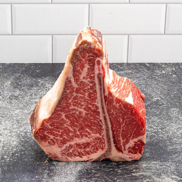 Prime 850 Club Beef T-Bone Steak, Dry-Aged