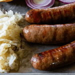 Wagyu Bacon Cheeseburger Bratwurst