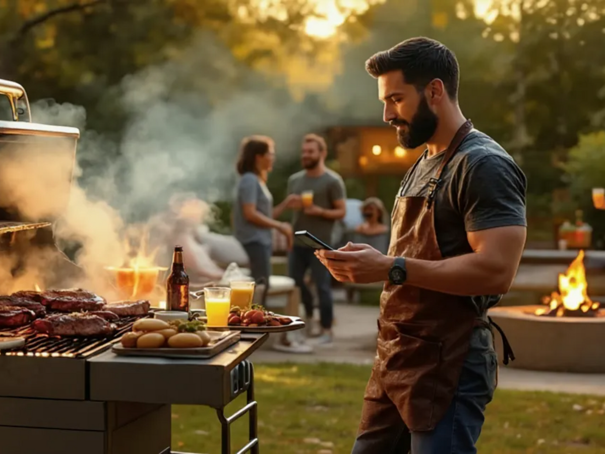 GrillBuddi backyard BBQ
